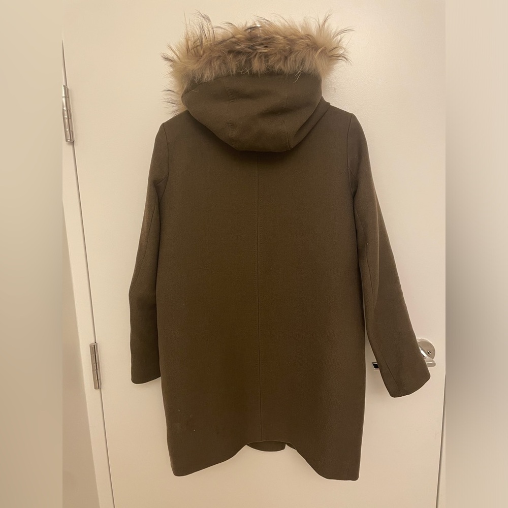 Sandro wool khaki zipper jacket - Picture 6 of 6